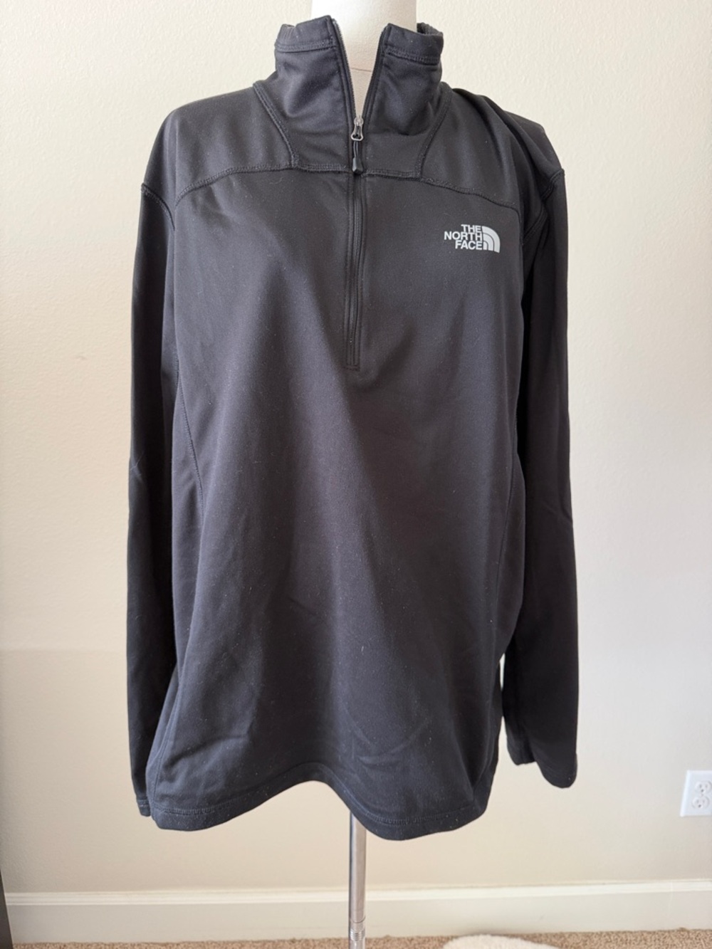 The North Face Black Quarter-Zip Fleece Pullover